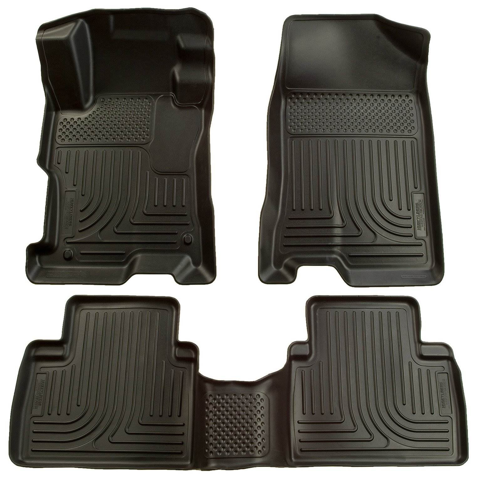 WeatherTech FloorLiner Custom Fit Floor Mats - 1st Row (Front) - Part #448841