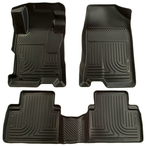 Husky Liners WeatherBeater Floor Mats 1st & 2nd Row for 2004-2009 Toyota Prius