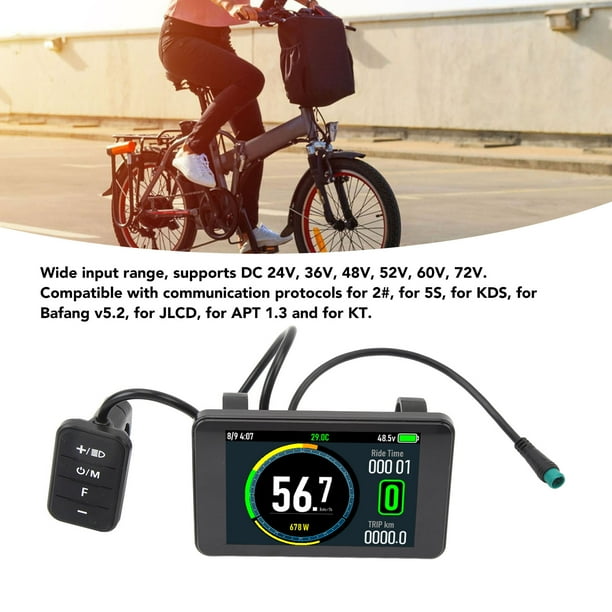 écran LCD Puissance Vélo Compteur LCD Pour Vélo électrique - Panneau De Contrôle 24V/36V/48V - Étanche (WP), Neuf Ecran Pour Vélo électrique écran LCD Puissance Vélo Compteur LCD Pour Vélo électrique - Panneau De Contrôle 24V/36V/48V - Étanche (WP), Neuf Ecran Pour Vélo électrique