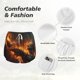 thumbnail image 4 of Balery Cool Fire Man Pantalones cortos deportivos para mujer con forro y dos bolsillos, elásticos, para entrenamiento, gimnasio, yoga-Large, 4 of 7