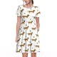 thumbnail image 1 of Disketp Dachshund Going To Play Tennis para Vestido de Manga Corta para Mujeres, Vestidos de Verano para Mujeres, Casual y Holgado para la Playa, 1 of 6