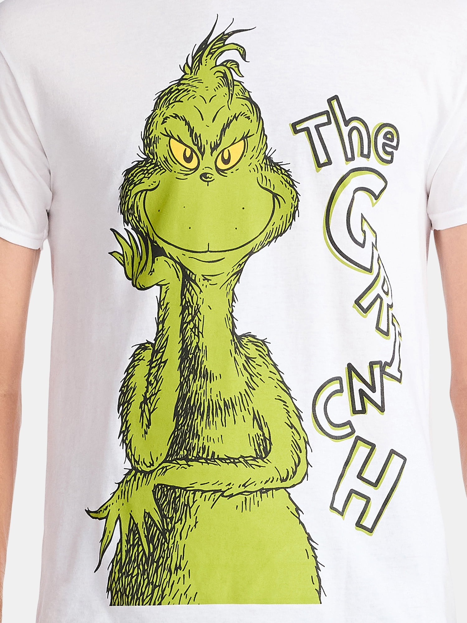 The Grinch Men's and Big Men's Holiday Graphic Tee, Sizes S-3XL