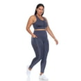 thumbnail image 2 of White Mark Women's Plus Size Racer Back Activewear Set, 2 of 5
