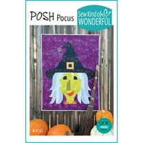 Sew Kind of Wonderful Posh Pocus Wallhanging Pattern