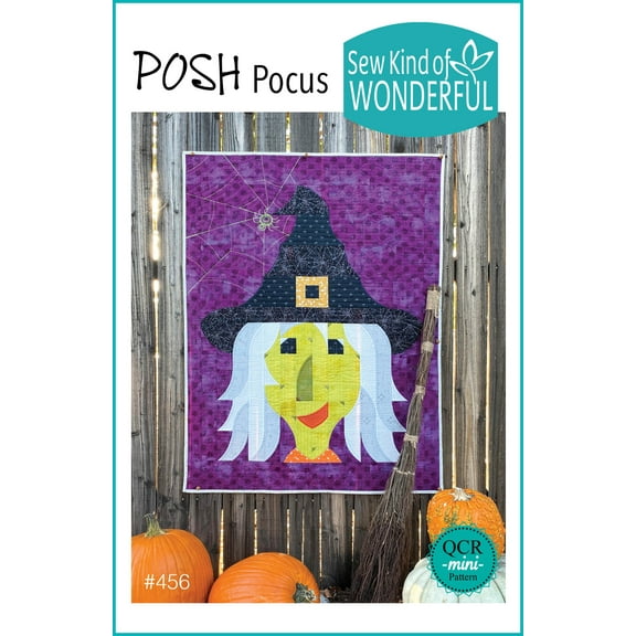 Sew Kind of Wonderful Posh Pocus Wallhanging Pattern