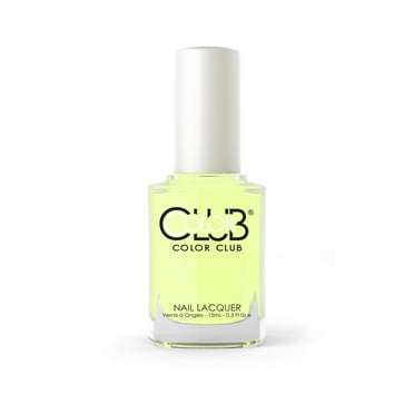 Color Club, 15mL, Nail Lacquer, Like a Boss, Pastel Yellow