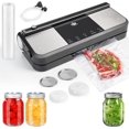 thumbnail image 1 of Etunia Cordless Vacuum Sealer, Rechargeable Vacuum Seal Machine for Dry/Moist Food Storage to Extend Fresh, 1 Air Hose for Food Containers, 2 Jar Sea, 1 of 9