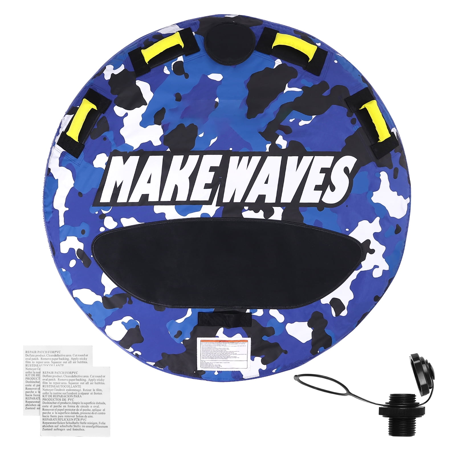 TUBE\"「Blue Reef」＆Best\" 6' Retro Fish Surfboard Aqua Dip (Hybrid Epoxy Softtop
