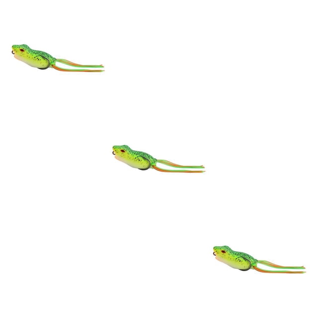Rana Artificial Eigraketly de Plástico Largo Alcance Falso de Agua Dulce 5,3 cm Señuelos Topwater Cebo