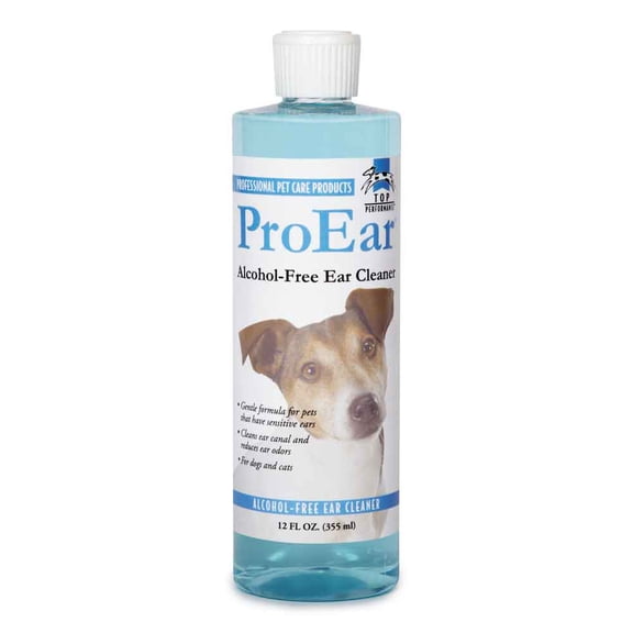Gentle Pet Ear Cleaner Alcohol Free Dog and Cat Grooming Choose 12oz or Gallon (12oz)