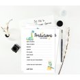 thumbnail image 3 of Inkdotpot 50Prediction CardsFor Baby Shower Game Dinosaur Jungle Animals Party Supplies Fun Baby Shower Game Favors, 3 of 5