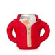 thumbnail image 1 of Mini abrigo suave puede cubrir la botella Botella Tazas de café Bebida de manga envolver suministros de hogares Artesanía Decoración personalizada roja Monstrate HA011996-02B, 1 of 7