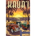 thumbnail image 2 of Kauai, Woodies on the Beach with Rooster, 2 of 2