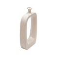 thumbnail image 1 of Sagebrook Home 18" Vase W/Cutout, White, 1 of 1