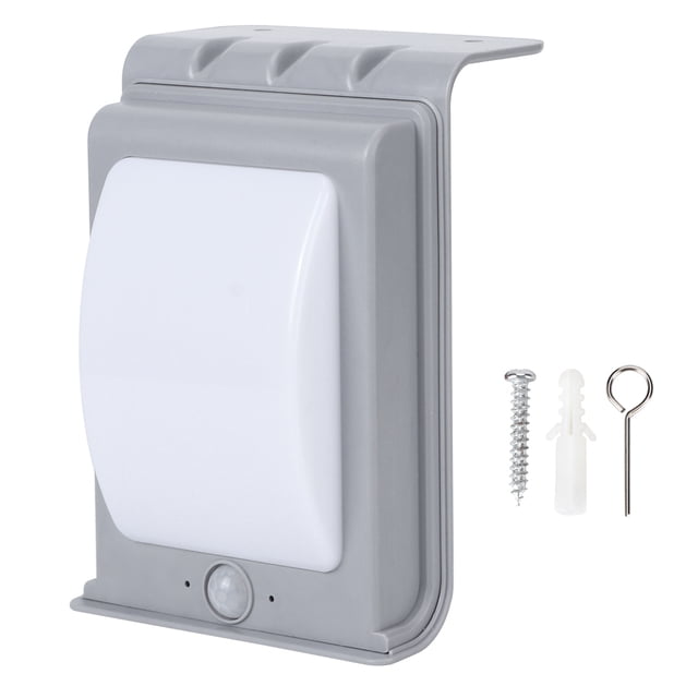 Waterproof 16LED Solar Power Outdoor Courtyard Street Wall Lamp Human Body Induction Light(Light Control Human Body Induction )