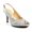 Silver, variant on Lunar Womens Sariyah Sling Back Court Shoes