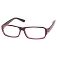 thumbnail image 1 of Plastic Full Rim Frame Clear Lens Glasses Spectacles Black Purple for Women Man, 1 of 8