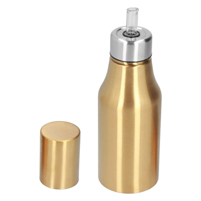 Kitchen Olive Oil Decanter, Leak Proof Healthy Stainless Steel Oil Dispenser For Restaurants For Homes For Parties