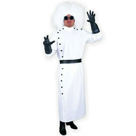 Adult Men's Mad Scientist White Lab Coat Costume