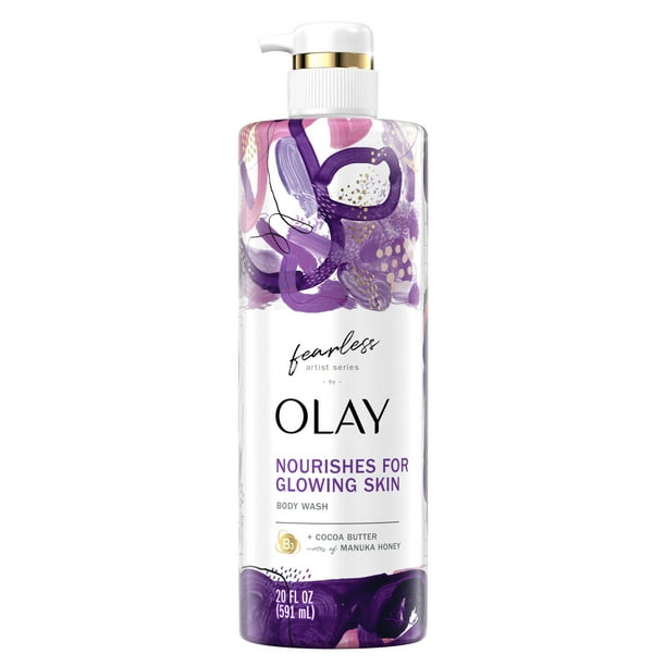Olay Fearless Artist Series Nourishing Moisture Body Wash with Cocoa