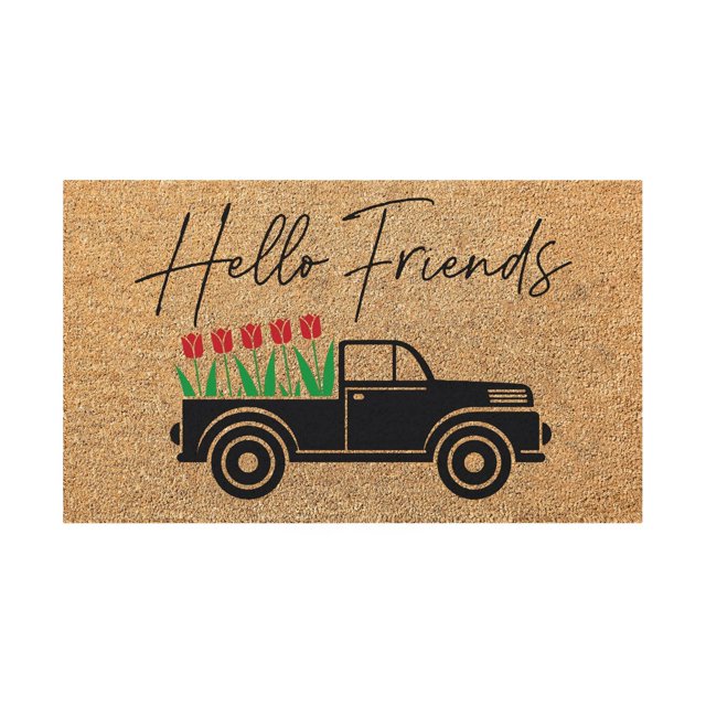 Dsscvnef Spring Welcome Door Mat With Non Backing Flower Seasonal Door Mat for Outdoor Farmhouse Door Mat Decoration Welcome Doormat Rug and Mat Funny Home Soft Fuzzy Rug Large Knitted Blankets