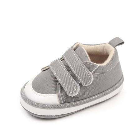 

niuredltd boys and girls baby sneakers cute cartoon walking shoes sticky straps flat bottom shoes size 13