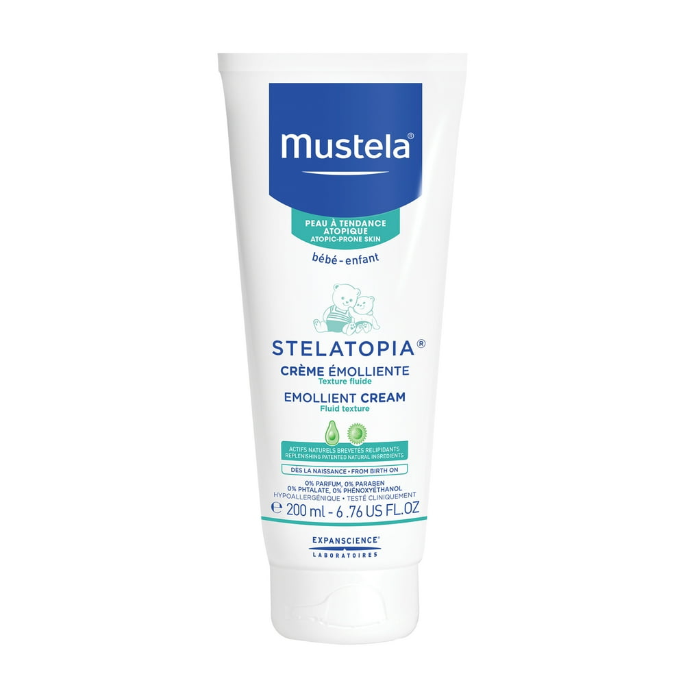 Mustela Stelatopia Baby Emollient Cream for EczemaProne Skin