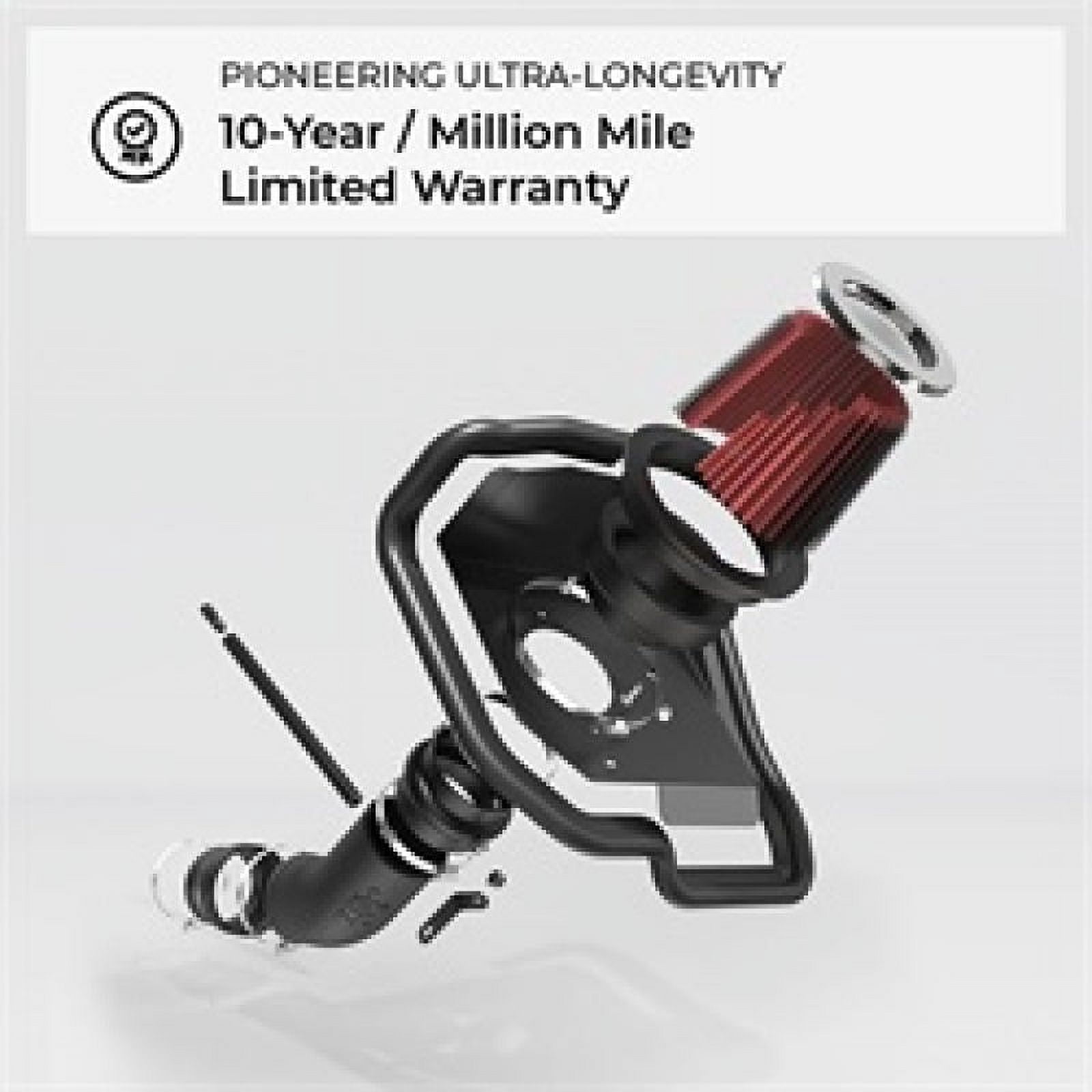K&N Performance Cold Air Intake System: Easy Installation, Engineered to Maximize Airflow, Boost Horsepower & Torque, 77-2588KTK