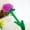 A004- Purple, variant on Purple Rose Flower, 12 in Hobby, Plush Toy, Single Rose Bloom, Plush Bouquet, Mom Gift, Mother’S Day, Flower for Decoration, 1 Pc