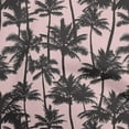 thumbnail image 1 of oneOone Cotton Cambric Light Pink Fabric Coconut Tree & Leaf Sewing Craft Projects Fabric Prints By Yard 56 Inch Wide, 1 of 6
