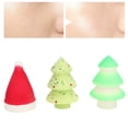 thumbnail image 2 of 3pcs Makeup Sponge Christmas Theme High Elasticity Breathable Liquid Cream Blending Sponge, 2 of 5