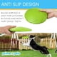 thumbnail image 5 of Dog Frisbee, 2 Pack, 7 Inch Dog Frisbee, Durable Dog Toy, Natural Rubber Floating Saucer for Water, Pool and Beach, Orange and Green., 5 of 5