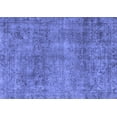 thumbnail image 1 of Ahgly Company Machine Washable Indoor Rectangle Abstract Blue Modern Area Rugs, 2' x 5', 1 of 4