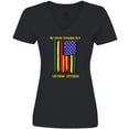 thumbnail image 3 of Inktastic My Great Grandpa is a Vietnam Veteran Women's V-Neck T-Shirt, 3 of 5