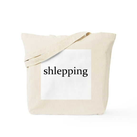 CafePress - The Shlepping Tote - Unisex Canvas Tote Bag, Beige, 1-Piece