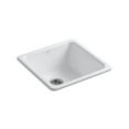 thumbnail image 2 of Kohler 6587-96 21 in. Top Undermount Single Bowl Bar Sink - Biscuit, 2 of 2