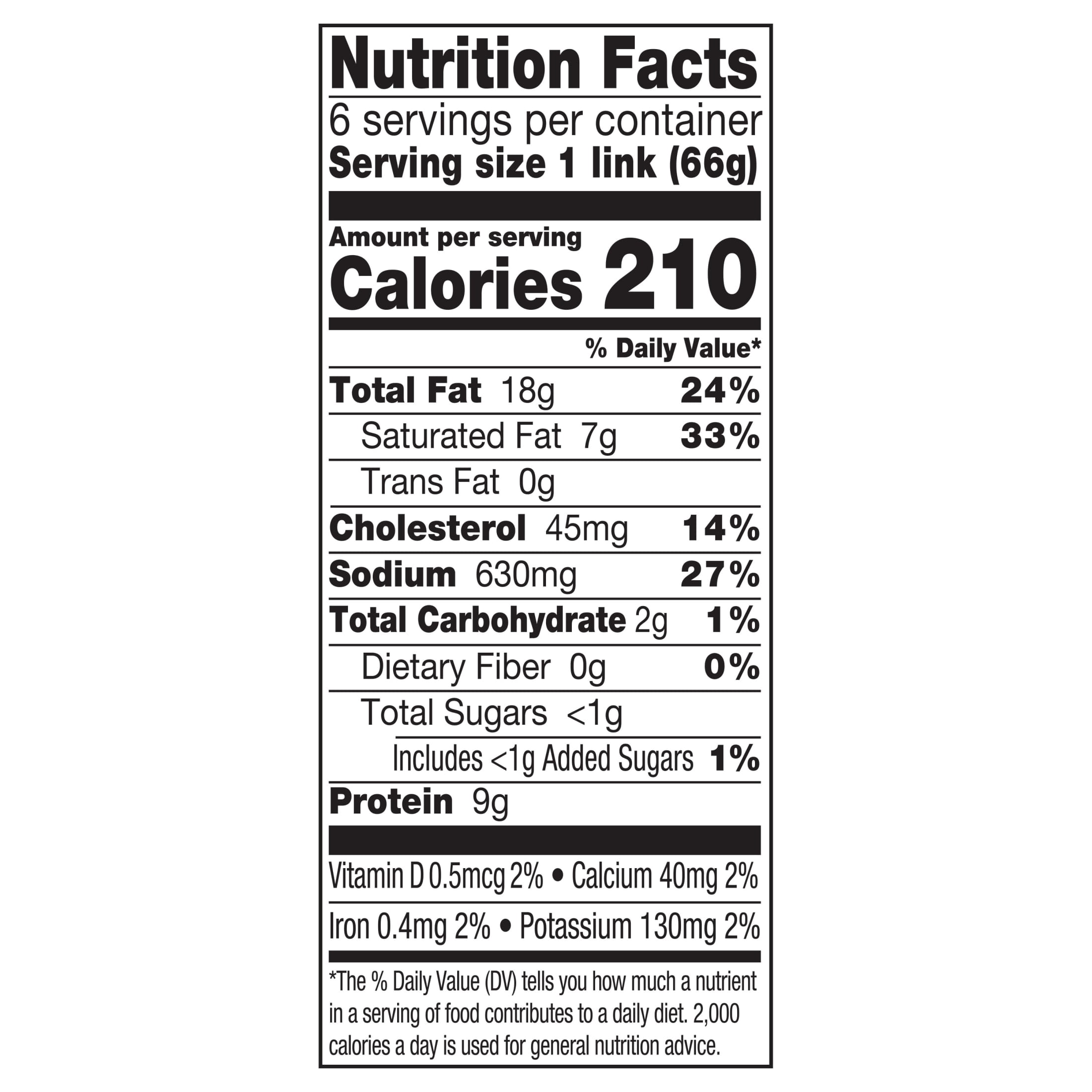 Johnsonville Jalapeno & Cheddar Smoked Sausage, 6 Links, 14 oz