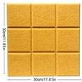 thumbnail image 2 of Felt Board Tile Decorative Square Bulletin Board Notice Tile Pin Board Decor, 2 of 10