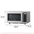 thumbnail image 5 of Frigidaire, 0.9 Cu. Ft. Commercial Microwave, Stainless Steel, Programmable Memory, Touch Screen Control, 5 of 12