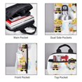 thumbnail image 3 of Yiaed Gnomes Honey Bee Print Lightweight Backpack Travel Backpacks Hiking Daypack for Women Men, 3 of 5
