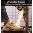 thumbnail image 2 of AUXDIQ Safety Trainers Men Women Steel Toe Cap Trainers Lightweight Work Shoes Comfy Industrial Sneakers Construction Work Boots, 2 of 5