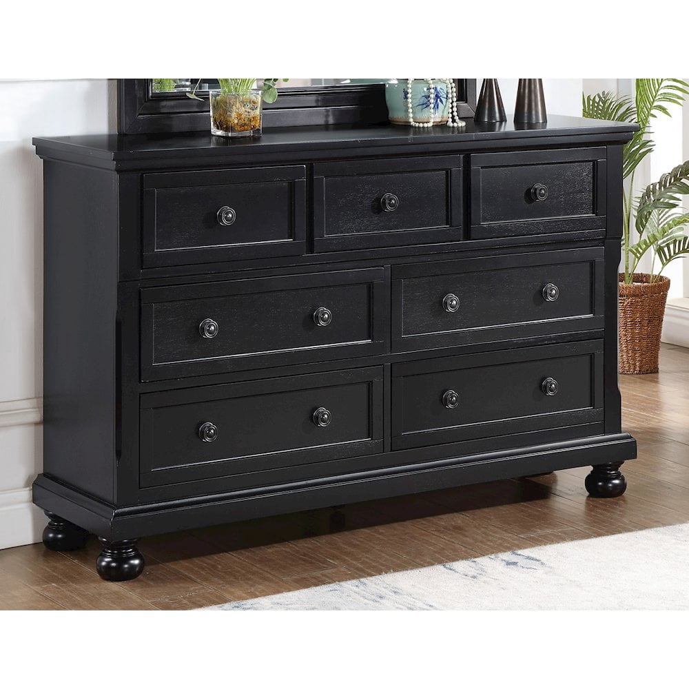Glory Furniture Meade Dresser in Black Color