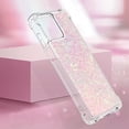 thumbnail image 6 of Case for Motorola Moto G Stylus 5G 2023 Case Glitter Cute Luxury Love Liquid Quicksand Clear Soft TPU Girls Women Stylish Bumper Shockproof Protective Cover for Moto G Stylus 5G 2023 Pink YB, 6 of 14