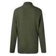 thumbnail image 5 of DondPO Sweaters for Women Turtleneck Sweater Women Womens Half Turtleneck Long Sleeve Pullover Sweater Solid Color Temperament Knit Top Long Sleeve Shirts Womens Tops Green M, 5 of 5