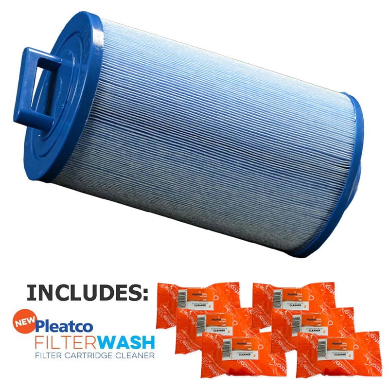Pleatco PDM25P4-M Antimicrobial Filter Cartridge Dream Maker w/ 6x Filter Washes 
