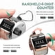 thumbnail image 4 of 4 Metal Hand Tally Counter Clicker Set, Universal Mechanical Handheld Counter, from 0 to 9999, 4 of 5
