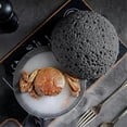 thumbnail image 5 of Volcanic Stone Sushi Plate - Japanese Melamine Appetizer Dish for Seafood & Sashimi Presentation, 5 of 5