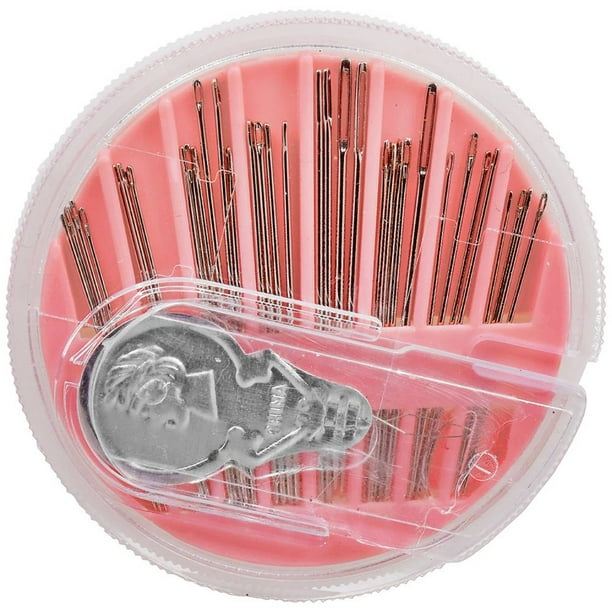 Singer Quilting Needles Compact W/ Needle Threader StorageAssorted