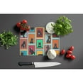 thumbnail image 3 of Lots of Black French Bulldog Glass Cutting Board Large 12 in x 15 in, 3 of 5