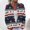 Navy, variant on Cardigan Sweaters for Women Christmas Printed V Neck Button Down Knitwear Long Sleeve Soft Basic Knit Cardigan Sweater Red,S